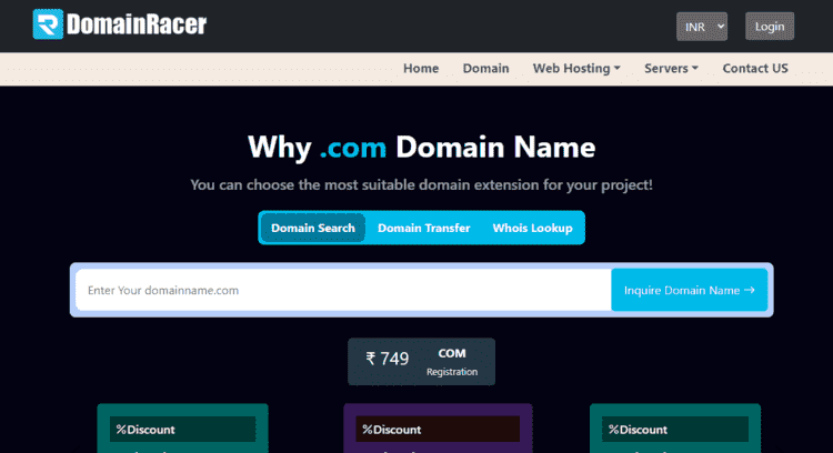 domainracer domain name suggestions